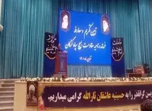 معارفه فرمانده بسیج سپاه گرگان/ پاسدار فخرالدین: روسری‌ها بالا رفت چادر زنان در شاهچراغ خونین شد