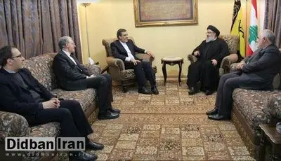 ملاقات جابری انصاری با دبیر کل حزب الله لبنان