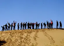 استقرار یگان‌های ویژه در کویر