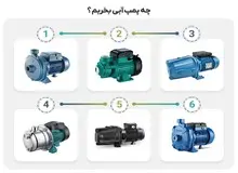 چه پمپ آبی بخریم؟ ۵ فاکتور قبل انتخاب و خرید انواع پمپ