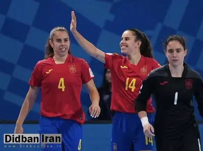 صعود اسپانیا و آرژانتین به نیمه‌نهایی جام جهانی فوتسال زنان