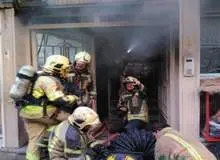 پاساژ "مهستان" آتش گرفت / سخنگوی آتش نشانی: تلاش برای اطفای حریق ادامه دارد