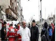 رسایی بدون لباس روحانیت در محل انفجار میدان شهدا