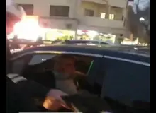 فیلم / سیلی زدن به سرباز راهنمایی و رانندگی توسط نماینده مجلس یازدهم و واکنش مردم 