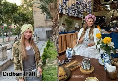 جولان بلاگرهای روس در تهران بدون حجاب همچنان ادامه دارد+فیلم 