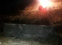 انتقال اجساد ۱۱ جان‌باخته سقوط اتوبوس مسافربری به پزشکی قانونی