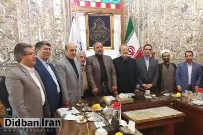 دیدار استاندار مرکزی ومجمع نمایندگان استان با رئیس مجلس شورای اسلامی