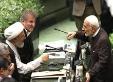 تیپ متفاوت میرسلیم در صحن علنی مجلس +عکس