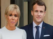 ماکرون از همسرش مُشت خورد! + فیلم
