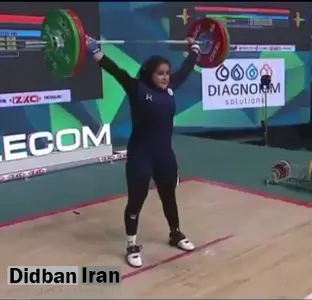 روزی تاریخی برای ورزش زنان ایران و تاریک برای داریوش ارجمند/ یکتا جمالی مدال برنز وزنه برداری را کسب کرد/ فیلم