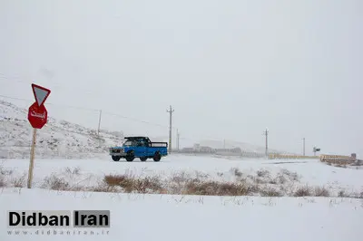 برف و باران در جاده‌های کشور/ممانعت از تردد خودروهای فاقد زنجیر چرخ
