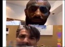 امیر تتلو خطاب به بازیکن سابق تیم ملی: بعد از پایان کرونا به ایران بر می‌گردم!/ فیلم