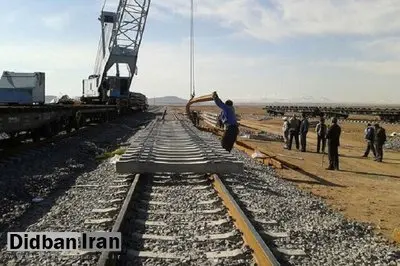 تعطیلی موقت راه‌آهن زاهدان - خاش بعلت نقص فنی