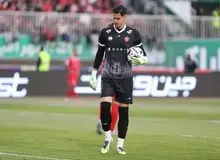 اولین کلین شیت پیام نیازمند در دربی