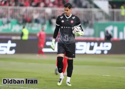 اولین کلین شیت پیام نیازمند در دربی