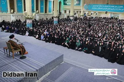 حرف‌های احساسی دختر دهه‌هشتادی در حضور رهبری