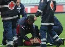 مرگ فوتبالیست سوری در زمین تمرین