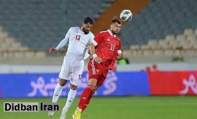 بازگشت روسیه به رنکینگ فیفا به کمک ایران