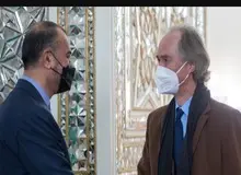 نماینده ویژه دبیرکل سازمان ملل در امور سوریه با امیرعبداللهیان دیدار کرد