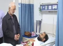 وزیر کشور از مجروحان جنگ ۱۲ روزه پلیس عیادت کرد