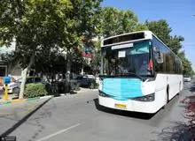 طراحی ماسک بر بدنه ۵۰۰ اتوبوس و ۵۰ ایستگاه اتوبوسرانی با شعار من ماسک میزنم در شهرداری مشهد