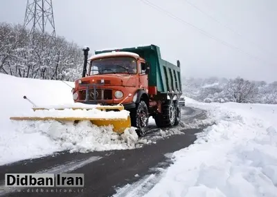 وضعیت جاده‌ها و راه‌ها، امروز ۶ اسفند ۱۴۰۲ / بارش برف و باران در جاده‌های ۲۴ استان