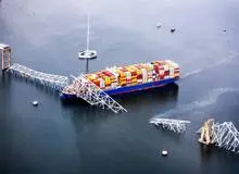 جریمه ۱۰۰ میلیون دلارى شرکتى که باعث فروریختن پل بالتیمور شد