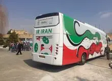 اتوبوس مدرن تیم ملی رسما رونمایی شد

