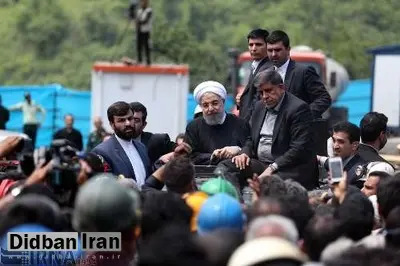 تحلیل عباس عبدی از حضور روحانی در جمع کارگران معدن یورت و حواشی آن