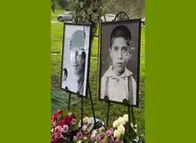 خاکسپاری بهرام بیضایی با نوای حسین علیزاده و مناجات خوانی مژده شمسایی +فیلم