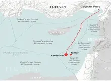 الشرق الاوسط: اسرائیل به فکر صادرات گاز به ترکیه و از آن‌جا به اروپاست