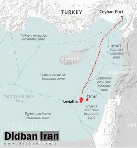 الشرق الاوسط: اسرائیل به فکر صادرات گاز به ترکیه و از آن‌جا به اروپاست