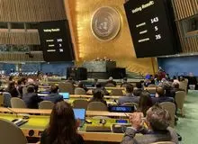 سازمان ملل همه پرسی الحاق مناطقی از اوکراین به روسیه را به رسمیت نشناخت / ایران در جلسه رای گیری غایب بود