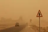 وزش باد شدید و گرد و خاک در تهران
