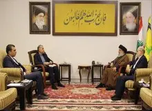 دیدار امیرعبداللهیان با سید حسن نصرالله