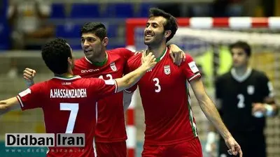 اوکراین، فوتسال ایران را دور زد