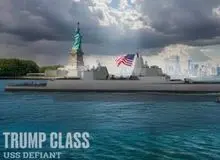 آمریکا نبرد ناو کلاس ترامپ را می سازد+تصاویر