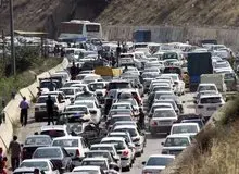 آخرین وضعیت ترافیکی جاده‌ها/ ترافیک سنگین در ۲ آزاد راه