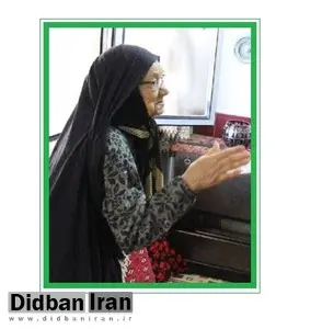 مادر شهید امیر سرلشگر رضا کریمی به لقا فرزند پیوست