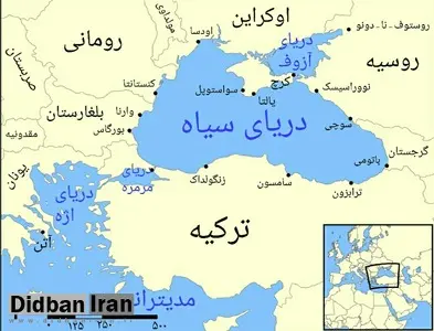 بسته شدن حریم هوایی دریای آزوف از سوی روسیه