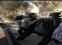 فیلم بازداشت حجت الاسلام اکبرنژاد در قم 