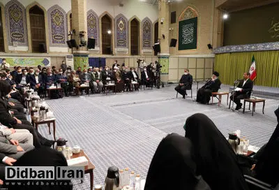 حمله یک شاعر به شعار «زن، زندگی، آزادی» در دیدار شاعران با رهبری + فیلم