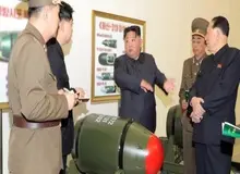 رهبر کره شمالی خواستار افزایش تولید سلاح‌های اتمی قوی‌تر شد