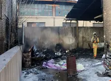 سرمای هوا بلای جان کارگاه‌ها شده است/ افزایش آتش‌سوزی‌ها تنها در سه هفته!