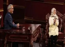 کنایه مهمان برنامه دورهمی به برخی مجریان تلویزیون/ ژیلا صادقی: من گفتم مهران مدیری مجری نیست، یک بازیگر کاربلد است