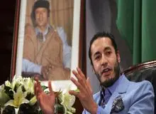 پسر قذافی هم از ترکیه سر درآورد