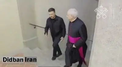رئیسجمهور اوکراین به دیدار پاپ لیو رفت