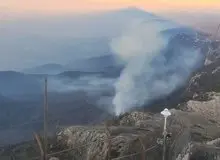 فرماندار کردکوی: ۳۰۰۰ متر از جنگل‌های درازنو درگیر آتش است / درخواست بالگرد دادیم