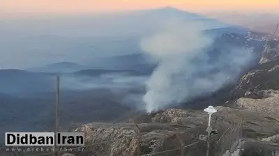 فرماندار کردکوی: ۳۰۰۰ متر از جنگل‌های درازنو درگیر آتش است / درخواست بالگرد دادیم