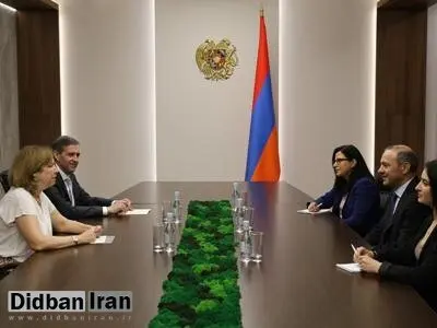 رایزنی مقام ارشد امنیتی ارمنستان با سفیر آمریکا درباره توافق باکو-ایروان